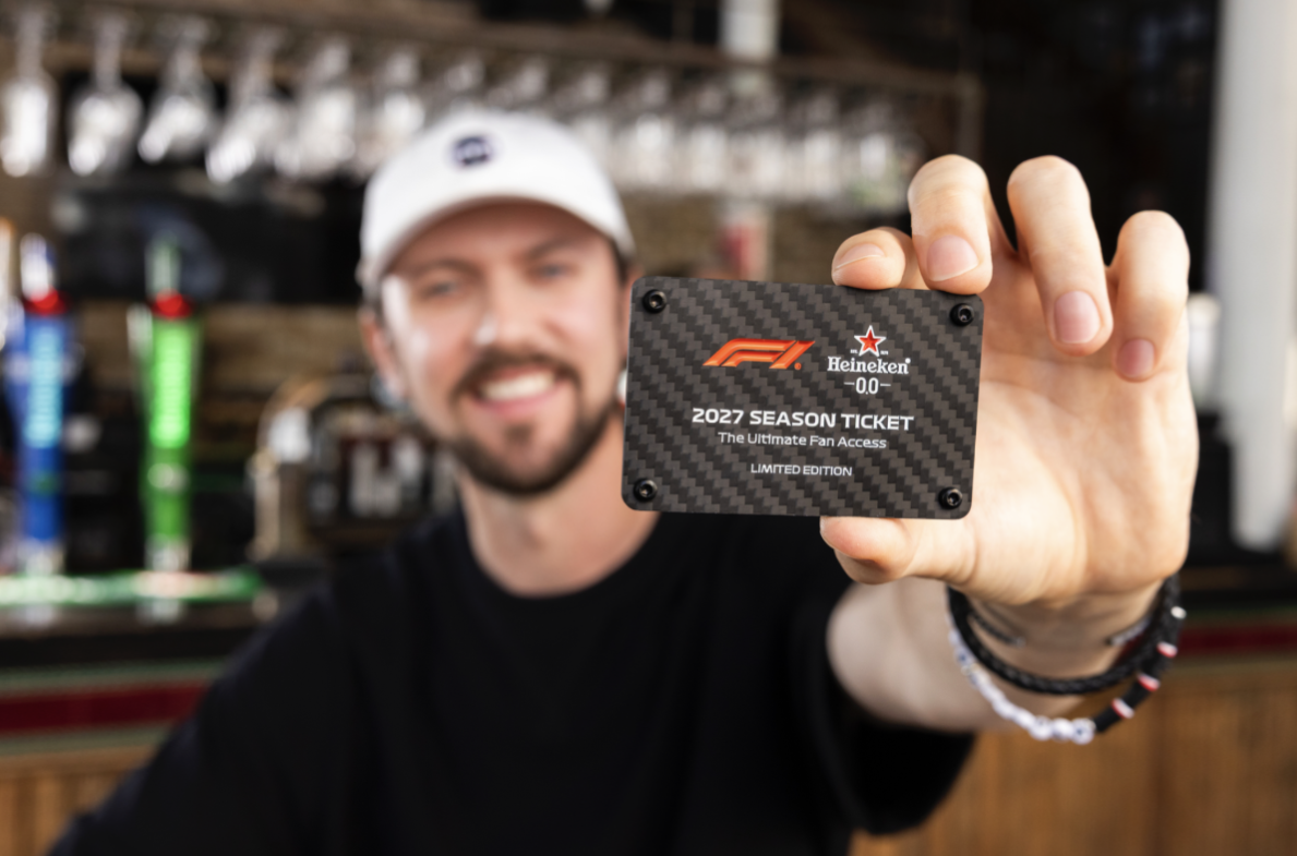 Heineken Launches Search for 2027 Season Ticket Holder with Brandon Burgess and F1 Talent